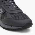 EA7 Emporio Armani fekete-fehér cipő aszfalt szürke/szilv.g7 cipők 7