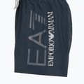 Férfi EA7 Emporio Armani úszónadrág nagyméretű logóval armani kék / ezüst 3