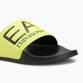 EA7 Emporio Armani vízi sportok láthatósági sárga flueo / fekete flip-flopok 7