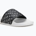 EA7 Emporio Armani Water Sports All Over fekete / fehér flip-flopok 7