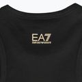 Női EA7 Emporio Armani Train Visibility Tank fekete/arany 3