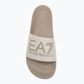 EA7 Emporio Armani Water Sports Visibility flip-flop macskakő / ezüst nyírfa 5