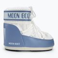 Női Moon Boot Icon Low Nylon elefánt szürke/fehér hócsizma 2