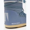 Női Moon Boot Icon Nylon elefánt szürke hócsizma szürke hócipő 12