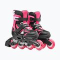 Gyerek görkorcsolya védőfelszereléssel Rollerblade Microblade Combo Jr black/pink 6