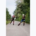 Gyerek görkorcsolya védőfelszereléssel Rollerblade Microblade Combo Jr black/pink 13
