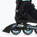 Női görkorcsolya Rollerblade Sirio 80 W fekete/teal kék 6