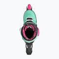 Rollerblade Microblade XT Jr gyermek görkorcsolya fekete/tengerzöld 7