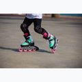 Rollerblade Microblade XT Jr gyermek görkorcsolya fekete/tengerzöld 8
