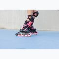Rollerblade Microblade SL Jr gyermek görkorcsolya fekete/korall színű 8