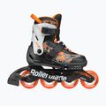 Rollerblade Microblade SL Jr gyermek görkorcsolya fekete/narancs 3