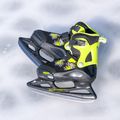 Gyerek jégkorcsolya Bladerunner Micro Ice black/lime 16
