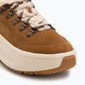 Női Moon Boot Moon247 City Shearling hó csizma cognac 7