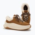 Női Moon Boot Moon247 City Shearling hó csizma cognac 10