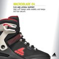 Férfi görkorcsolya Rollerblade Macroblade 84 black/sand/red 10