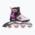 Női görkorcsolya Rollerblade Macroblade 84 W light grey/violet/orange 2