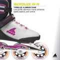 Női görkorcsolya Rollerblade Macroblade 84 W light grey/violet/orange 10