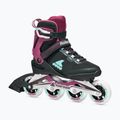 Női görkorcsolya Rollerblade Macroblade 84 W black/burgundy/ocean green