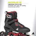 Férfi görkorcsolya Rollerblade Macroblade 90 black/red 7
