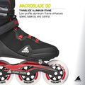 Férfi görkorcsolya Rollerblade Macroblade 90 black/red 9