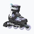 Gyerek görkorcsolya Rollerblade Microblade SL Jr black/lavender/light blue
