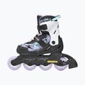 Gyerek görkorcsolya Rollerblade Microblade SL Jr black/lavender/light blue 3