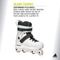 Férfi görkorcsolya Rollerblade Blank Canvas white 7