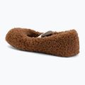 Női balerina Moon Boot Shearling Ballerina cognac 3