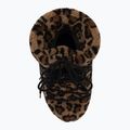 Női hótaposó Moon Boot Icon Low Fleece Leopard cognac/cocoa 5