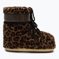 Női hótaposó Moon Boot Icon Low Fleece Leopard cognac/cocoa