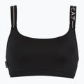 Női kétrészes fürdőruha EA7 Emporio Armani Logo Tape Bikini felső fekete 3