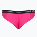 Női kétrészes fürdőruha EA7 Emporio Armani Logo Tape Bikini Triangle neon rózsaszín 7