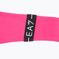 Női kétrészes fürdőruha EA7 Emporio Armani Logo Tape Bikini Top neon rózsaszínű 8
