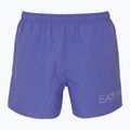 Férfi EA7 Emporio Armani Extended Logo Boxer fürdőnadrág korzikai kék / ezüst 2
