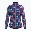 Női trekking pulóver Crazy Wonder Magic print lella kék