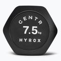 Súlyzó Centr Urethane Dumbbell Centr x Hyrox 7,5 kg black 3