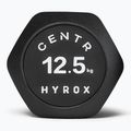 Súlyzó Centr Urethane Dumbbell Centr x Hyrox 12,5 kg black 3