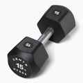 Súlyzó Centr Urethane Dumbbell Centr x Hyrox 15 kg black