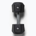 Súlyzó Centr Urethane Dumbbell Centr x Hyrox 15 kg black 2