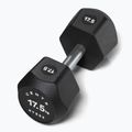 Súlyzó Centr Urethane Dumbbell Centr x Hyrox 17,5 kg black