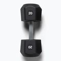 Súlyzó Centr Urethane Dumbbell Centr x Hyrox 20 kg black 2