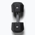 Súlyzó Centr Urethane Dumbbell Centr x Hyrox 25 kg black 2