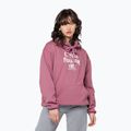 Női pulóver Kaotiko C'est la vie Hoodie cherry