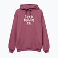 Női pulóver Kaotiko C'est la vie Hoodie cherry 3