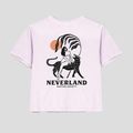 Női Kaotiko mosott Neverland malva póló 4