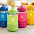 Hydro Flask széles szájú, szalmaszíves fedél és bakancs 355 ml-es termikus palack rózsaszín W12BSWBB623 4