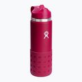 Hydro Flask Wide Mouth Straw Lid és Boot 590 ml-es snapper termikus palack 3