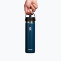 Hydro Flask Wide Flex Straw termikus palack 710 ml tengerészkék W24BFS464 4