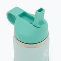 Hydro Flask széles szájú, szalmaszíves fedéllel és bakanccsal ellátott 355 ml-es termikus palack Dew W12BSWBB441 4
