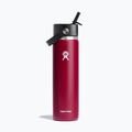 termikus palack Hydro Flask Wide Flex Straw 710 ml berry